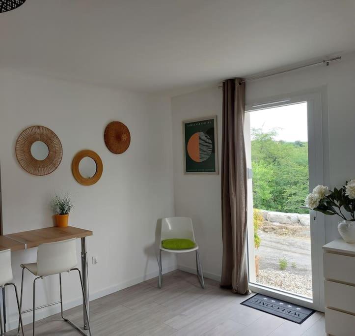 Les Coteaux De La Grange Apartment Mercuer Exterior foto
